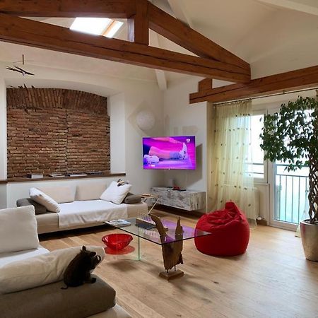 The Cherry Garden House Loft Lusso Appartamento Brunate Esterno foto