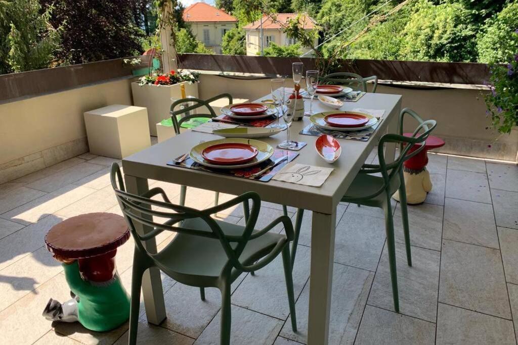 The Cherry Garden House Loft Lusso Appartamento Brunate Esterno foto